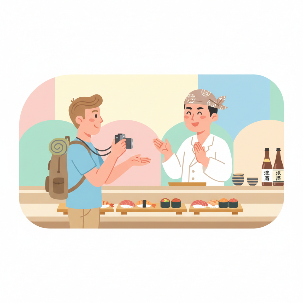 Restaurant photography manners in Japan: always ask before taking photos