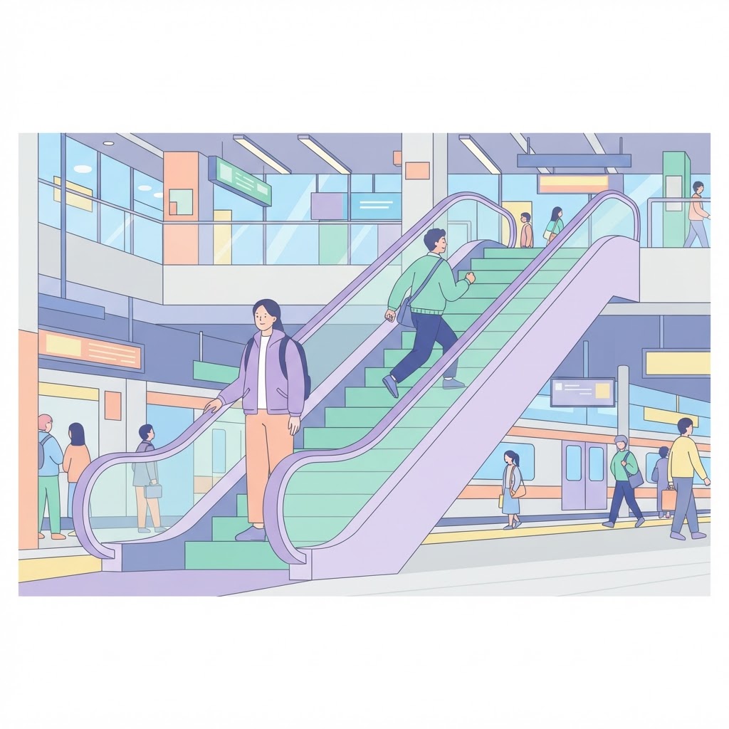 Japan Escalator Etiquette: Which Side Do You Stand On?