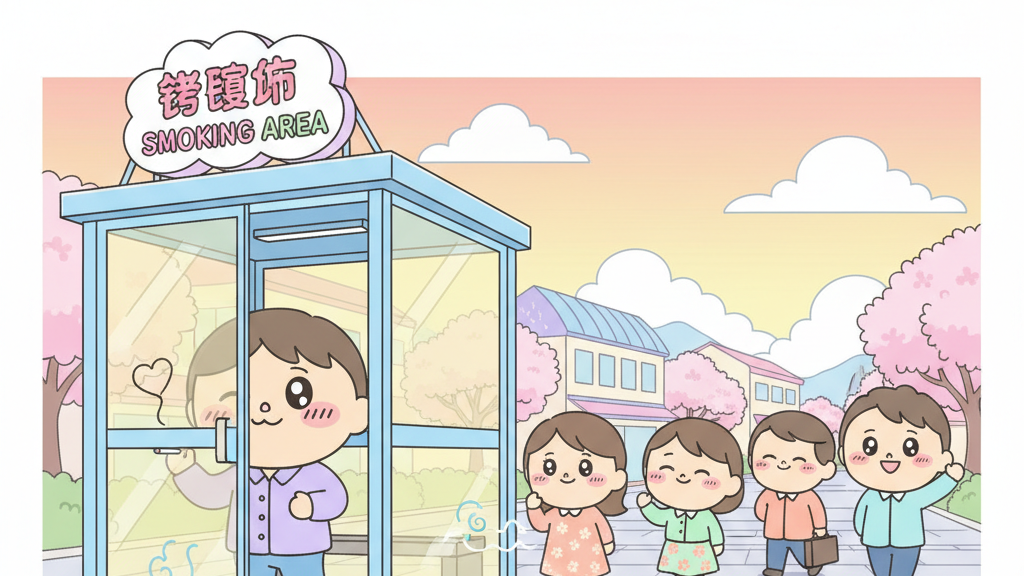 Smoking rules in Japan: use designated smoking areas only
