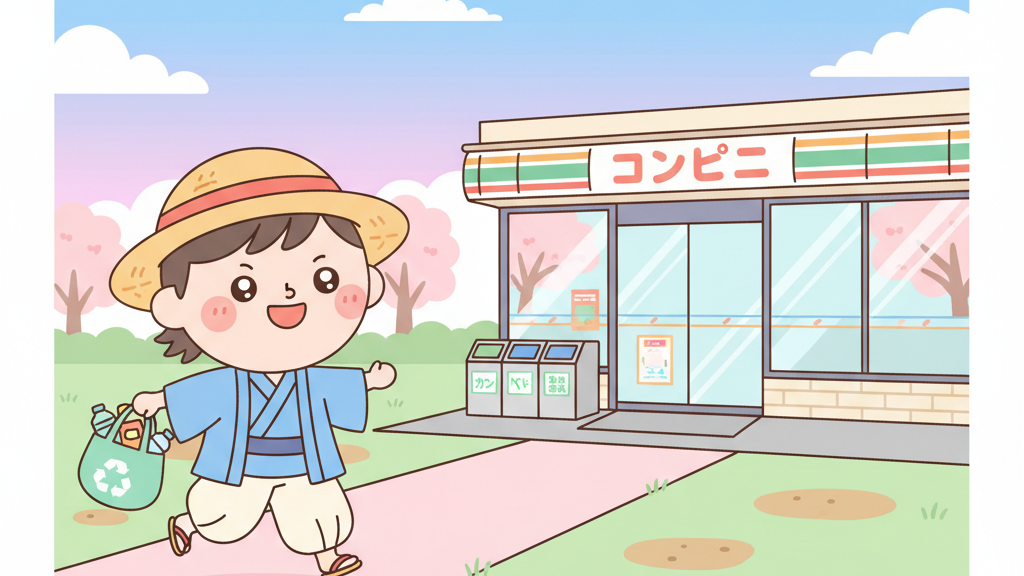 Japan carry your trash: public bins are limited, convenience stores have recycling slots